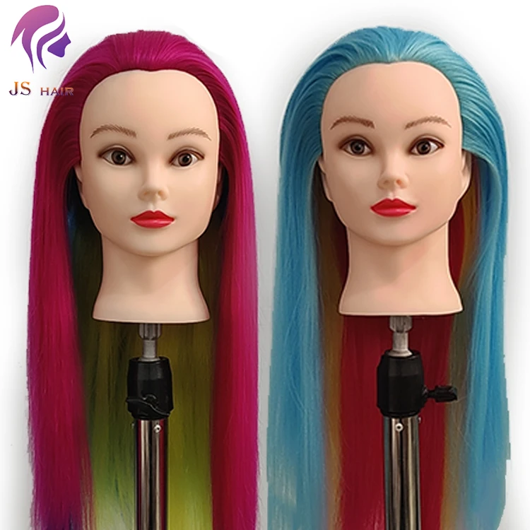 Great Mannequin Head With Hair Dolls Yaki Fiber Hair Mannequins For Sale Hairdressing Dummy Training Head For Hair Braiding