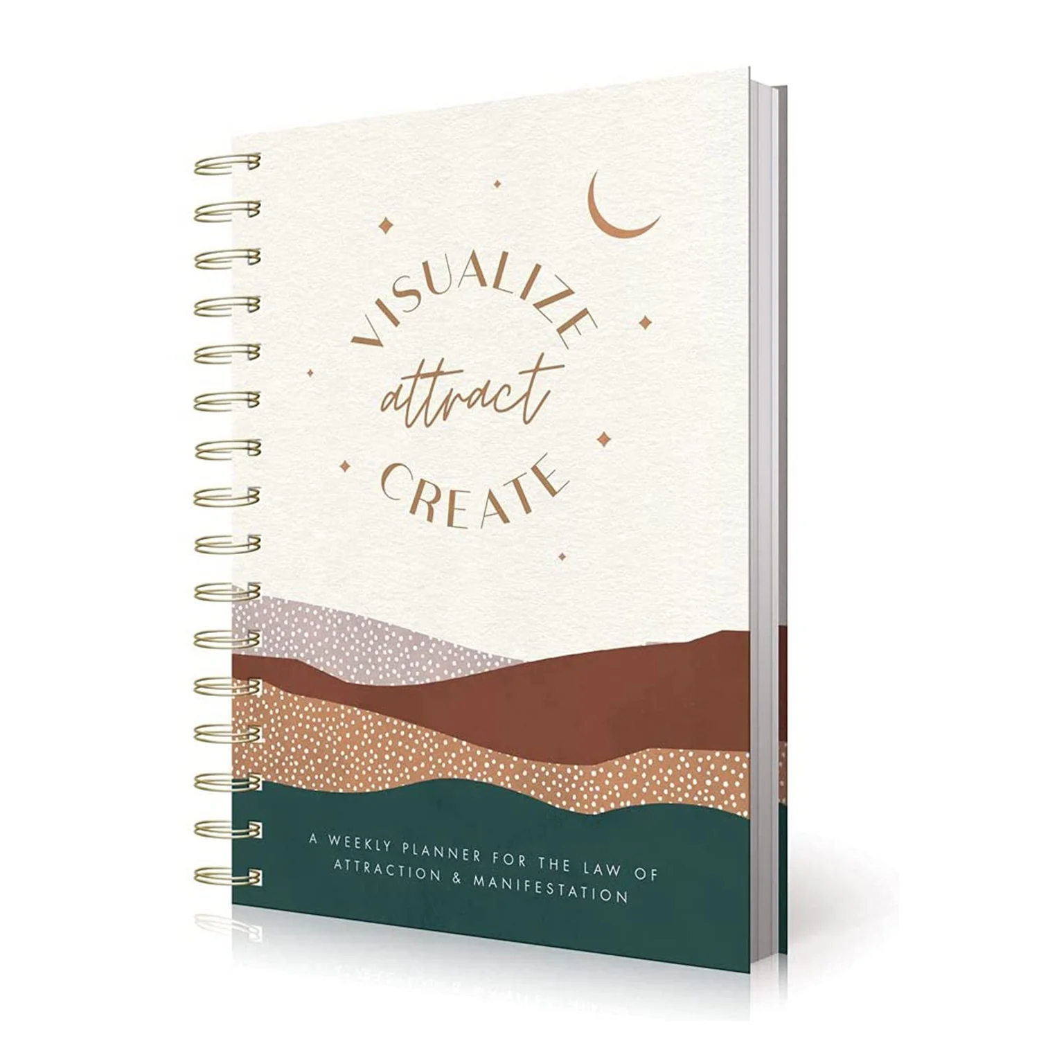 Обновление в твердом переплете, ежедневник для самостоятельной мотивации, показов, создания естественных настроек, ежедневник, индивидуальная печать