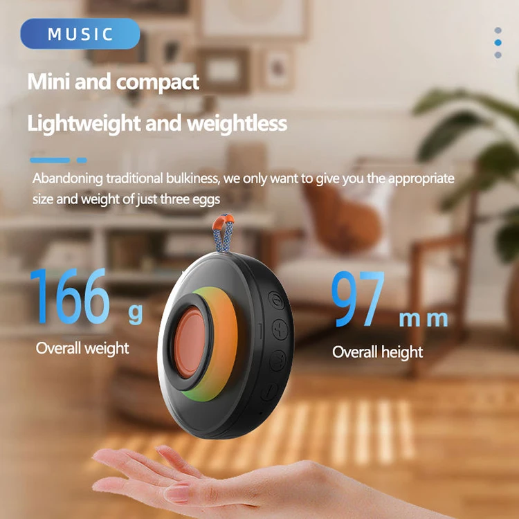 Home Camping Guangdong HiFi BT Rechargeable Professional Outdoor Wireless Active Mini Portable Car Gaming Speaker