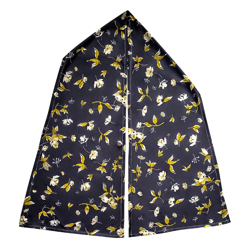 Reversible Adult Bib Scarf Floral Adult Bibs Women Washable and Reusable Clothing Protectors For elder