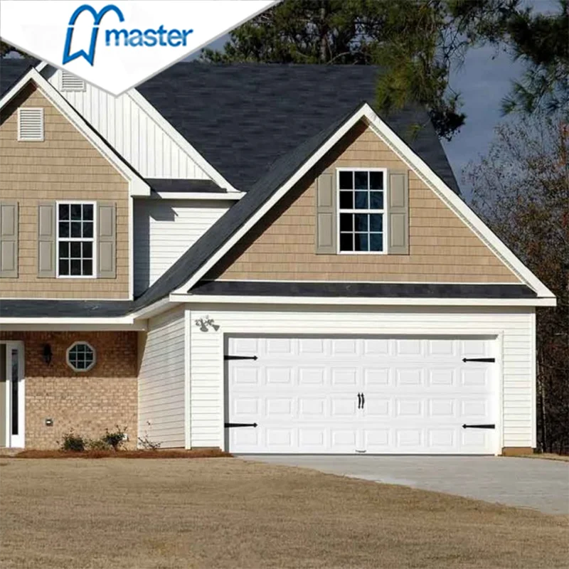 Master Well Wholesale Galvanized Steel Foam Combined Remote Control Insulated Overhead Sectional Garage Door