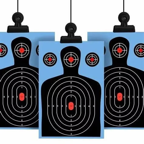 Индивидуальная реактивная стрельба мишень силуэт забрызгиватель целевая бумага для стрельбы
