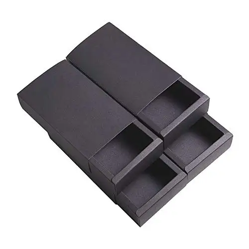 
Custom Logo Deluxe Kraft Paper Drawer Box Festival Gift Wrapping Boxes Soap Jewelry Weeding Party Favors Gift Packaging Boxes 