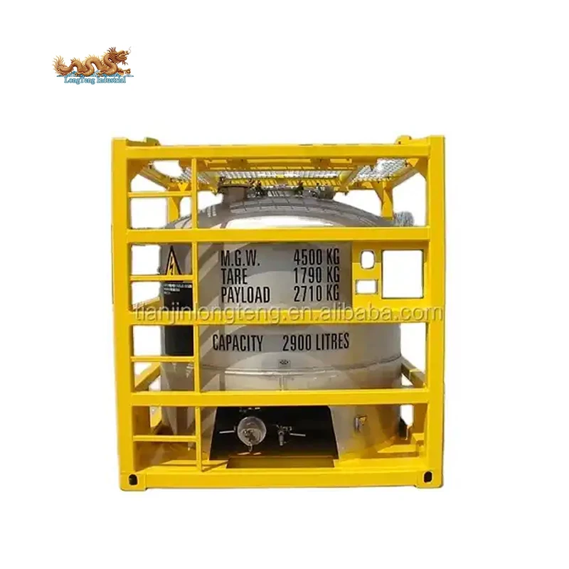 ASME Standard Vertical 2900 L Offshore Tanks Container with DNV 2.7 - 1 Certified