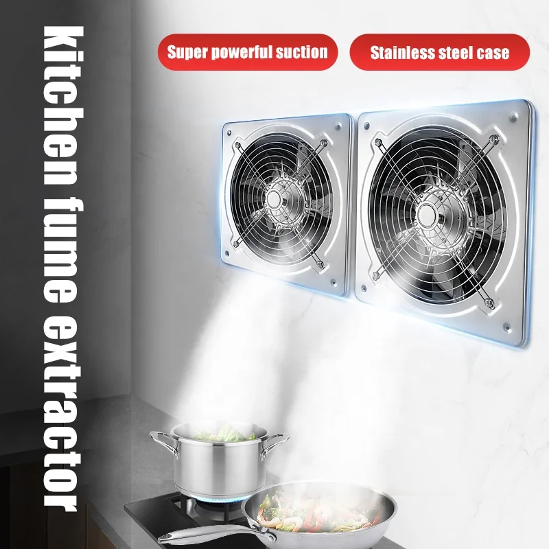 VANJINE Vent Fan Factory Direct Sale Large Wind High Speed Vent Fan With Shutter Attic Fan