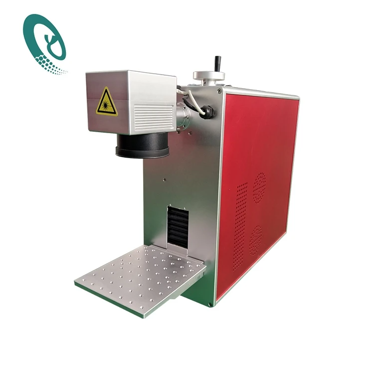 Yiq-Tech Laser printer for pe pipe high speed 30W flying fiber laser marking machine for non metal