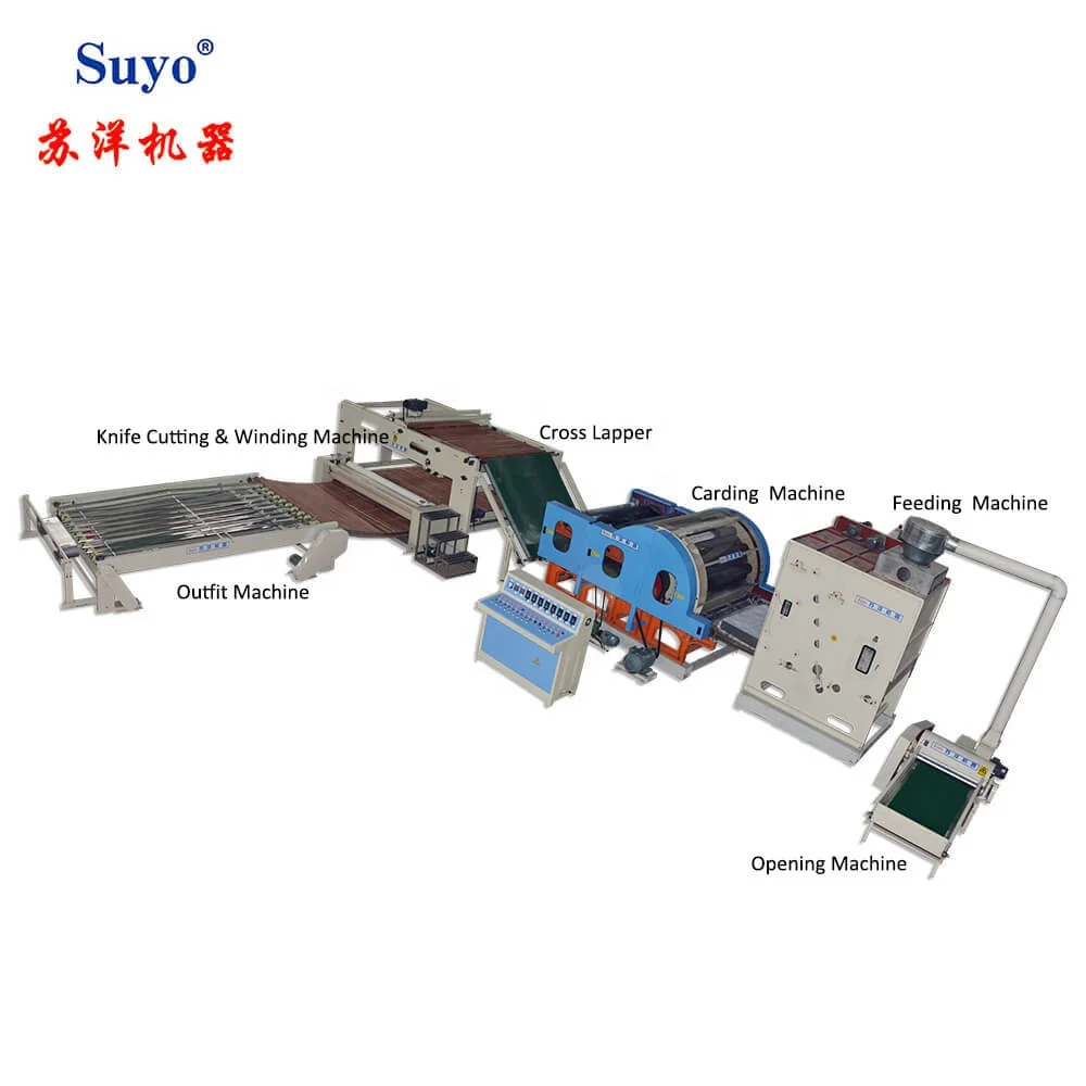 TCBG-ZT Automatic Nonwoven Mattress Polyester Wadding Production Line