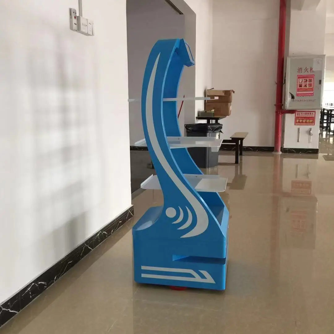 
Warehouse UGV car/university school library Exhibition Service delivery Robot/automatic rc robot AGV conveyor 