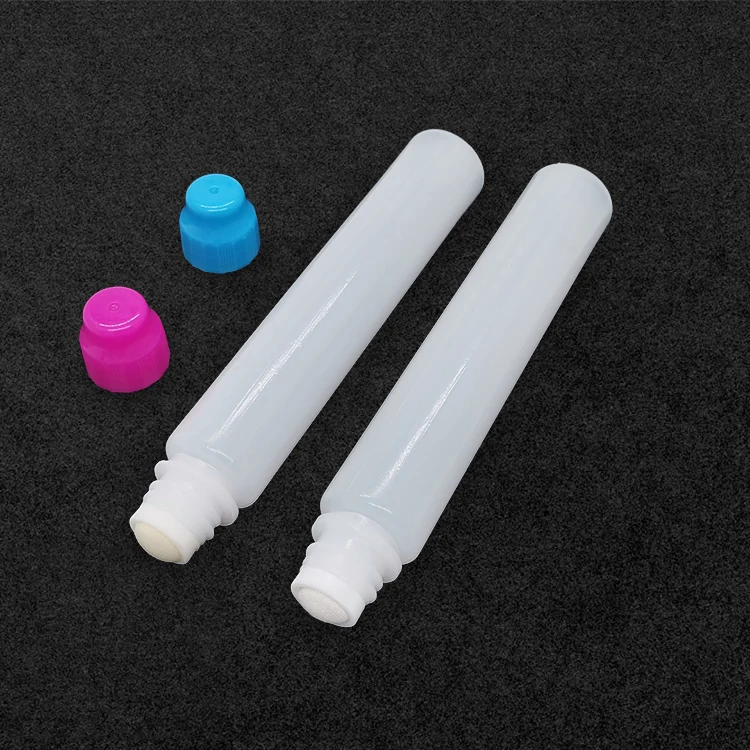 Wholesale CH2832 Doodling Empty Graffiti Marker Paint Container Painter Tools Brush Dauber Plastic Bottle with Sponge