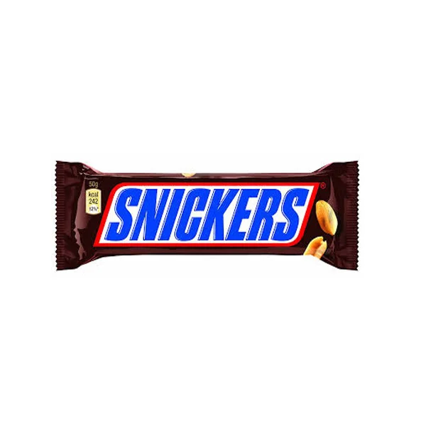 
SNICKER 50g Swiss Milk chocolate bar 