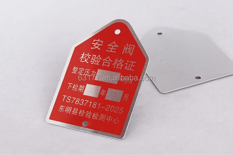 Металлическая именная пластина из нержавеющей стали, деловой подарок, 6 цветов, поддержка, тонкие алюминиевые металлические именные пластины с логотипом на заказ