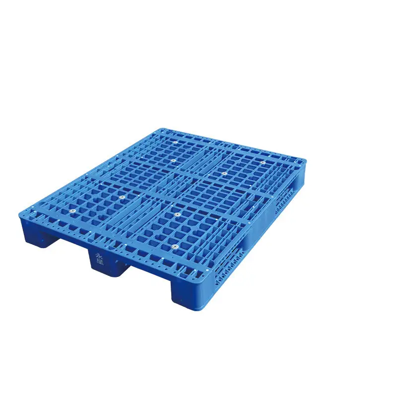 Hdpe Heavy Duty Euro Reinforced Flat Feet Plastic Rack Recycled Plastic Pallet For Asrs System