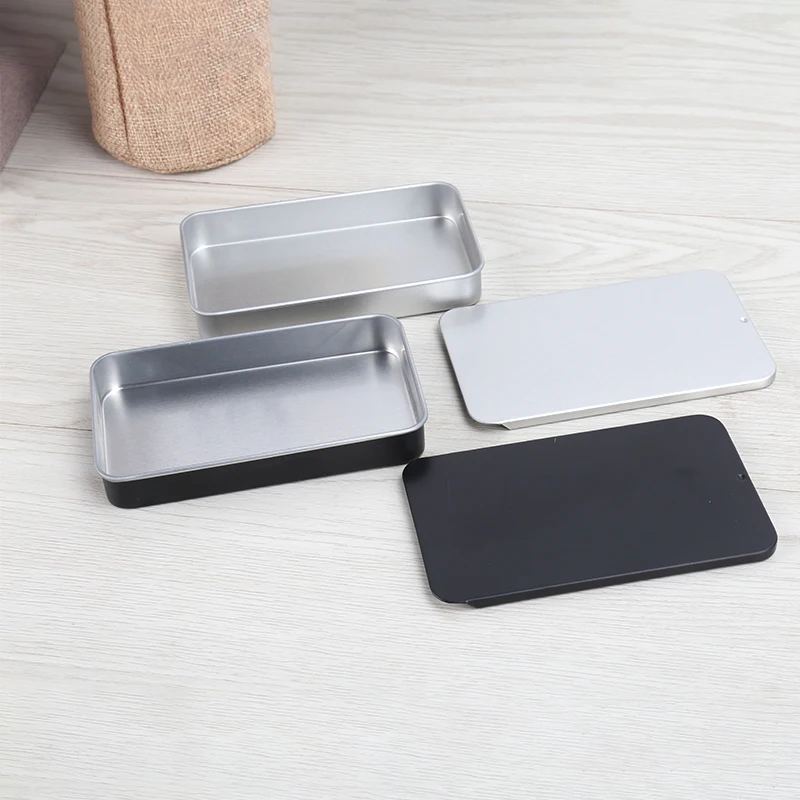 size:110x65x16mm big sliding gift tin box  promotional hardware metal case  for bearing packing