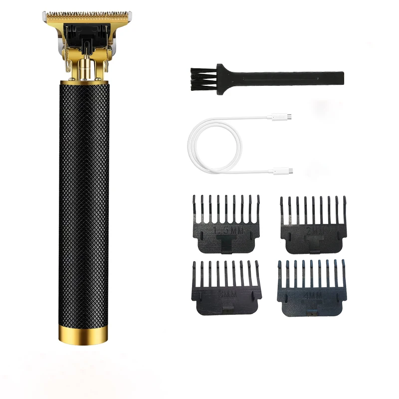 
Upgrade Gold Hair Trimmer Men Electric Professional Hair Cutting Machine Barber Salon Beard Trimmer Hair Clipper For Men 