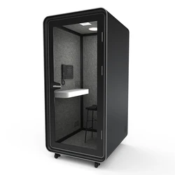 Mobile soundproof recording studio indoor small soundproof private cabin office Pod