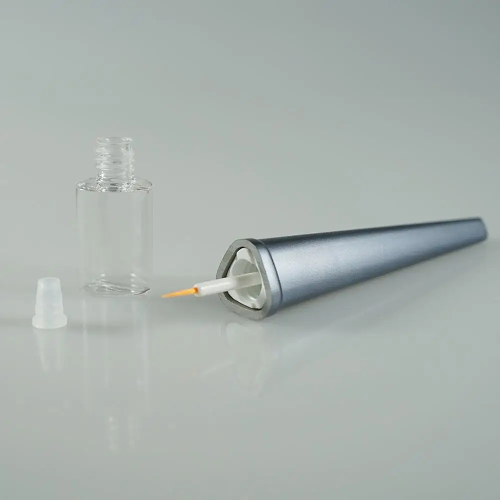 5 6ml triangular  lip gloss wand tube,empty  lip gloss container ,new style lip gloss tube vendor