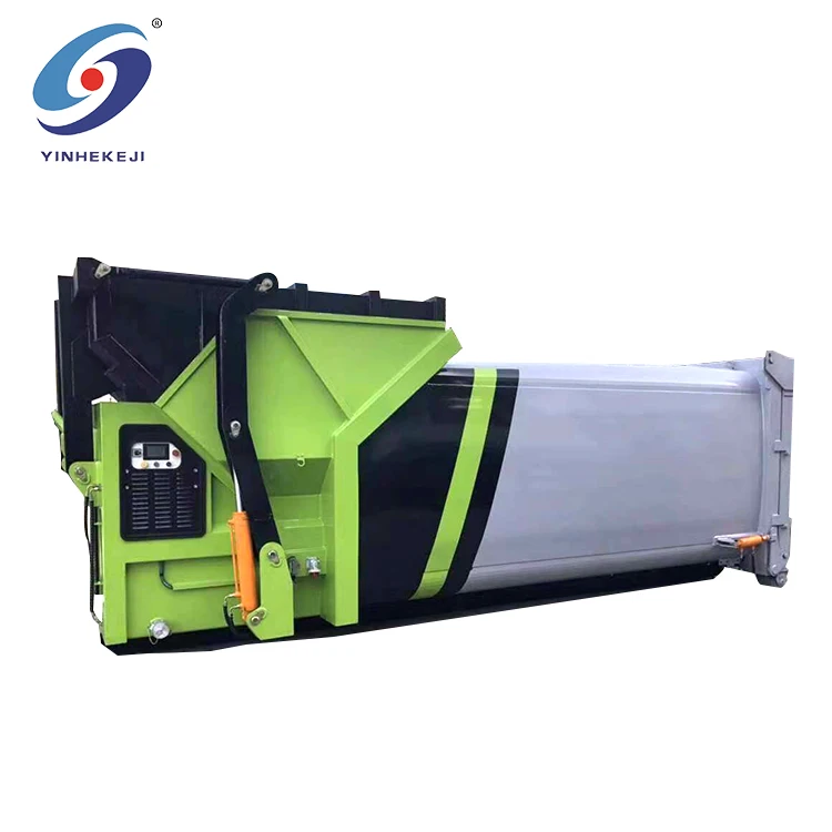 
Safety Environmental Protection Mobile Home Trashwaste Compactor 12T Waste Compactor Press 