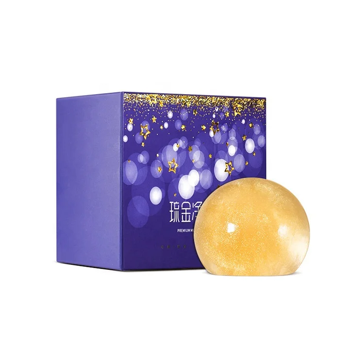 OEM 24k Gold  Anti-Acne Whitening Moisturizing Toilet Soap