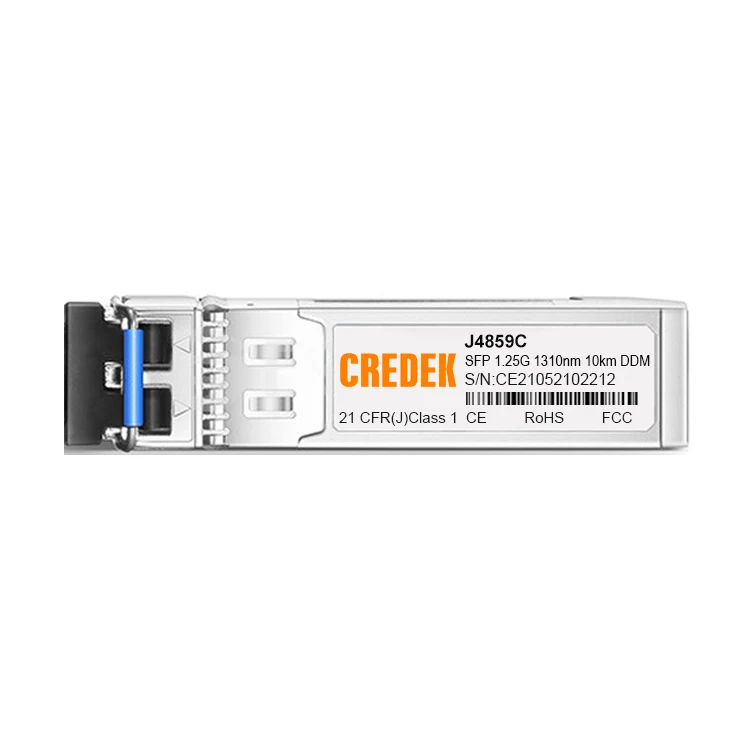 1.25G SMF 1310nm 10km LC 1000BASE-LX SFP Transceiver Module Compatible J4859C used for HPE ProCurve Switch