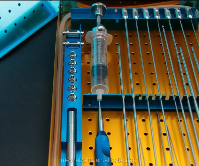 Micro Liposuction cannula Super Luer lok cannula kit lipo set needle box