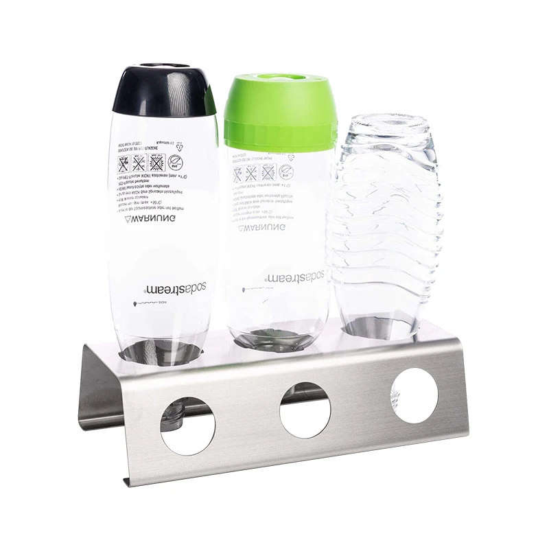 
Best selling Soda stream flaschenhalter metal bottle holder soda Abtropfgestell 