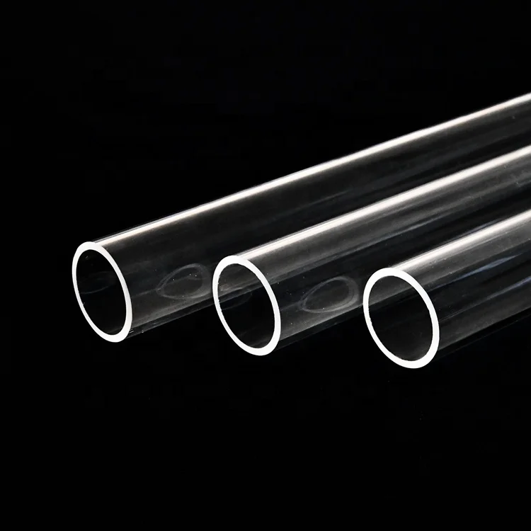 SUCCESS Excellent Electrical Insulator High Temperature High Purity Quartz Tube For Tube Furnace