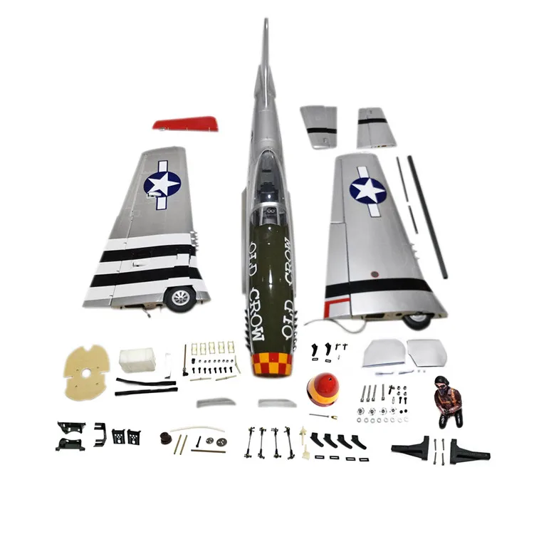  Модернизированный P-51 Mustang 20CC RC модель