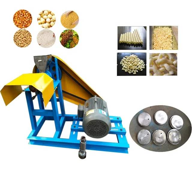New Type small scale corn snack making machine corn extruder machine puff snack machine