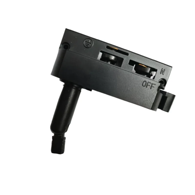 LED Track Light two wire connector spotlight tracking lamp holder with Universal steering head pipe