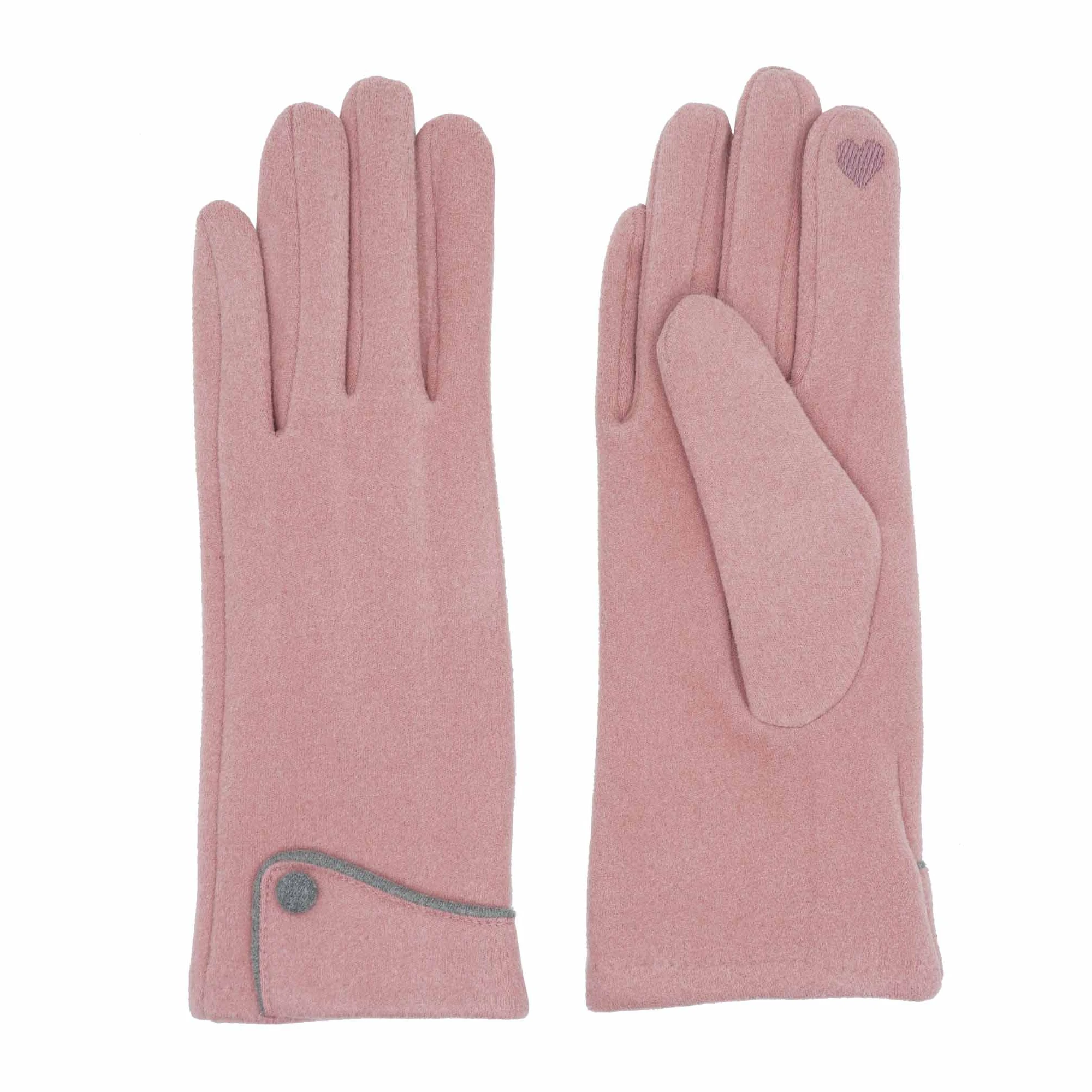 Женские модные перчатки с кнопкой, перчатки для улицы, женские перчатки для рук