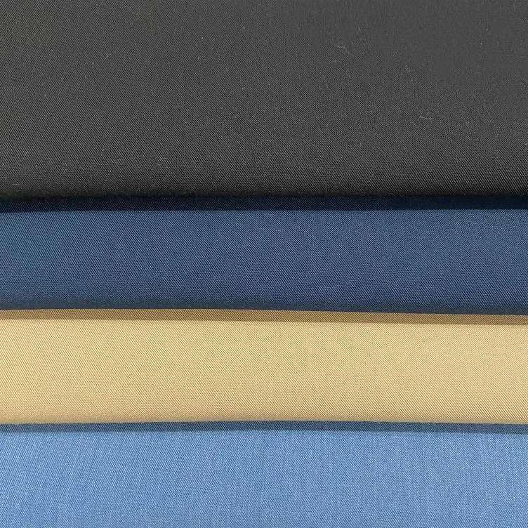 Fashion Shaoxing Textile TR Twill Polyester Rayon 4 Way Spandex Fabric For Hospital Scrubs