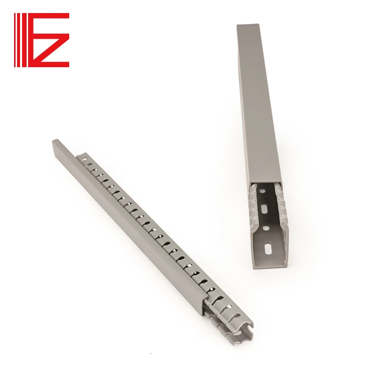 Cable Organizer Plastic Cable Ducts From Dongguan PVC Wiring Duct