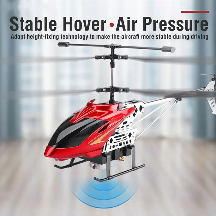 Factory Cheap Price Blue/Red Color Mini Size Kids RC Radio Control Helicopter Aircraft Toy With 4K Camera Drone