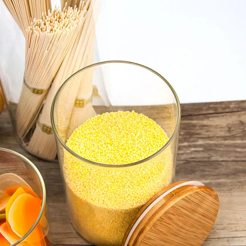 High borosilicate glass snap joint storage jar  sealed tank seal pot