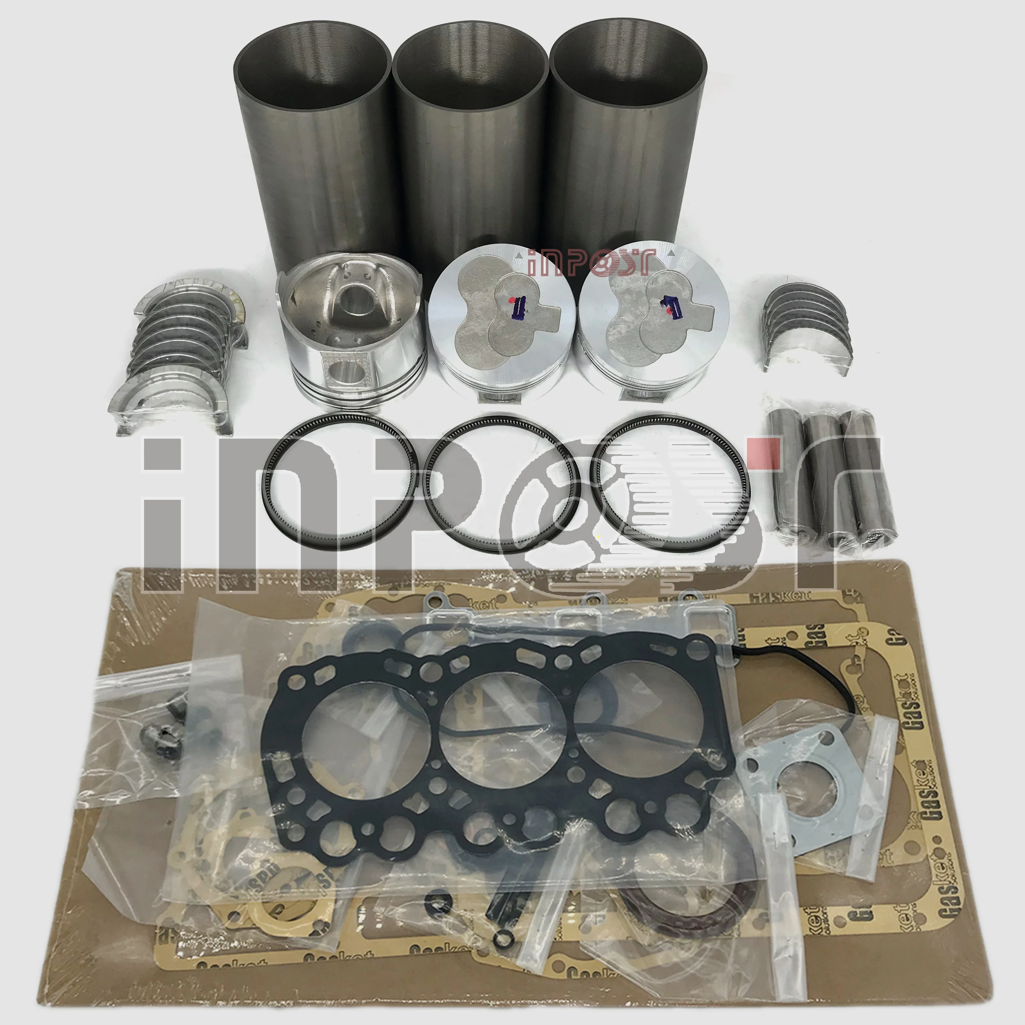 Rebuild Kit For Mitsubishi L3E-61SDH L3E Engine Overhaul Rebuild Repair Kit Parts Volvo EC15