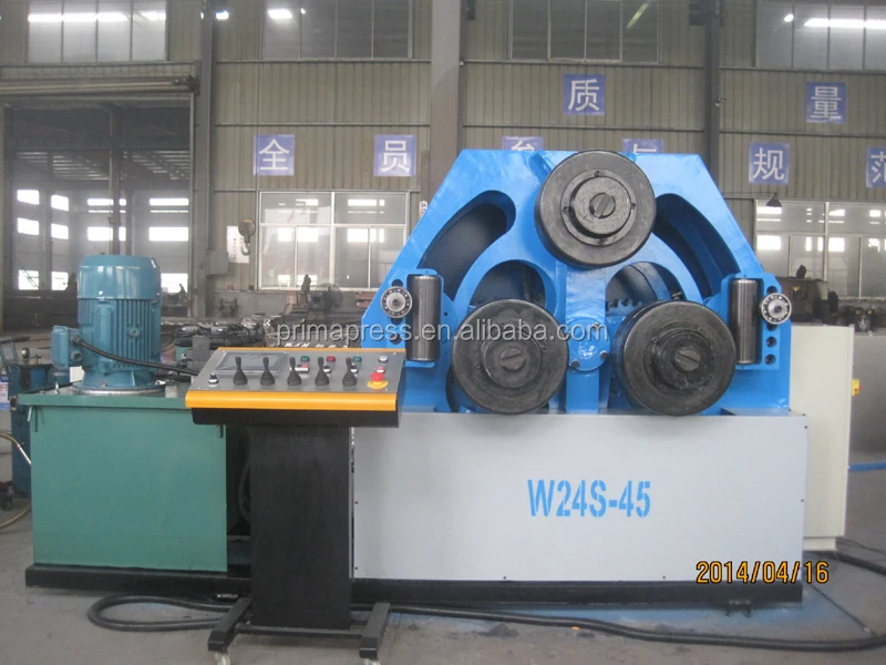 W24S-16 Wrought Iron Pipe Machine Tool Equipment Pipe/Tube Iron Bending Machine