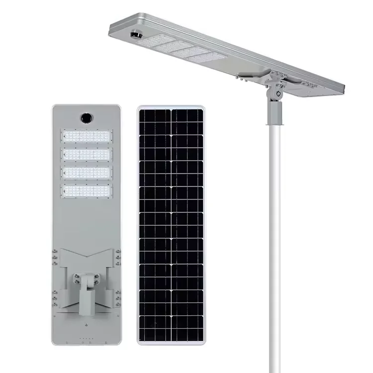Ip65 Waterproof Smd 100w 200w Aluminum Integrated All in One Outdoor Led Solar Street Light
