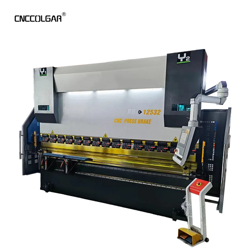 Factory DA53T 125T 3200 CNC hydraulic press brake pipe  bending machine metal  hydraulic press brake machine dies