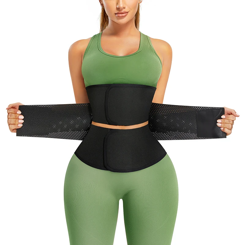 customized logo waist training belt 5 steel bones sweat belt waist trainer latex waist trainer for women