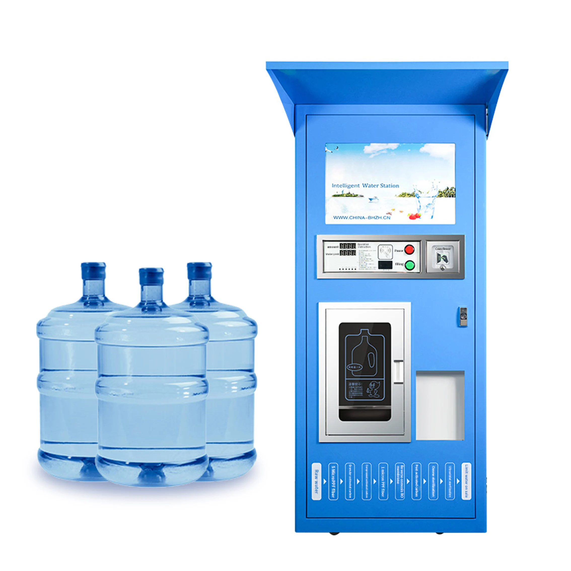 2024 Mineral Drinking Automatic Bottling l Bottle Filling Production Line Bottle Water vending water Making Machines