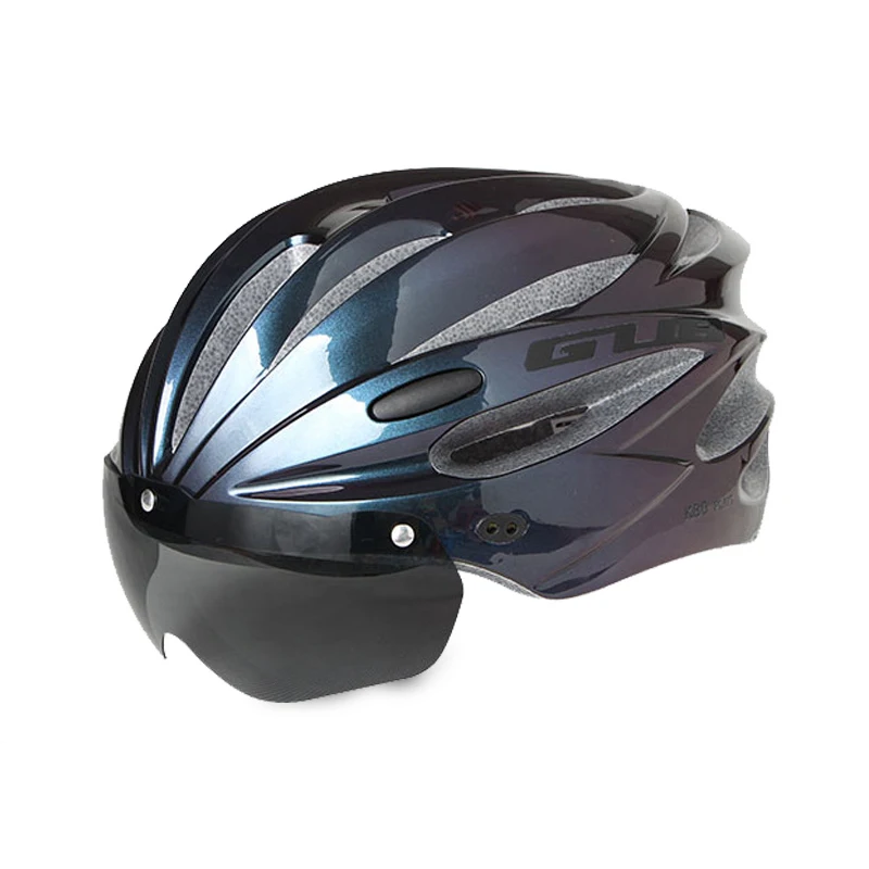 GUB K80 mountain road bike with goggles riding helmet men and women safety cap cycling equipment