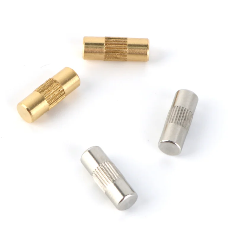 Hot Sale  Wholesale Cheap Round Iron Steel Restaurant Desk Furniture Metal Parts Bronze dowel