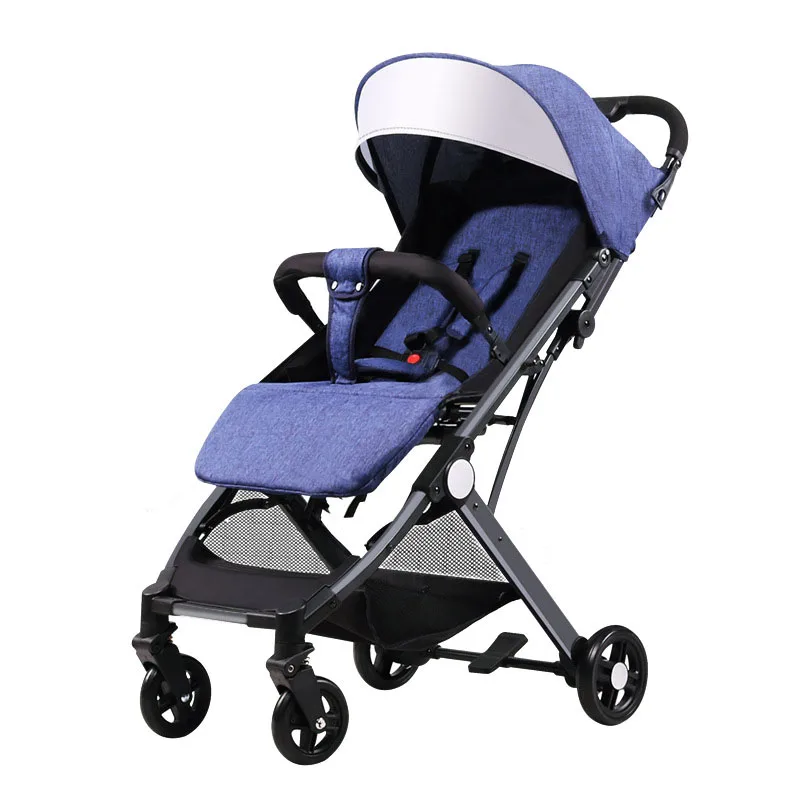 Ultra Compact Lightweight Travel Stroller Portable and Easy Fold Stroller with Breathable Fabric