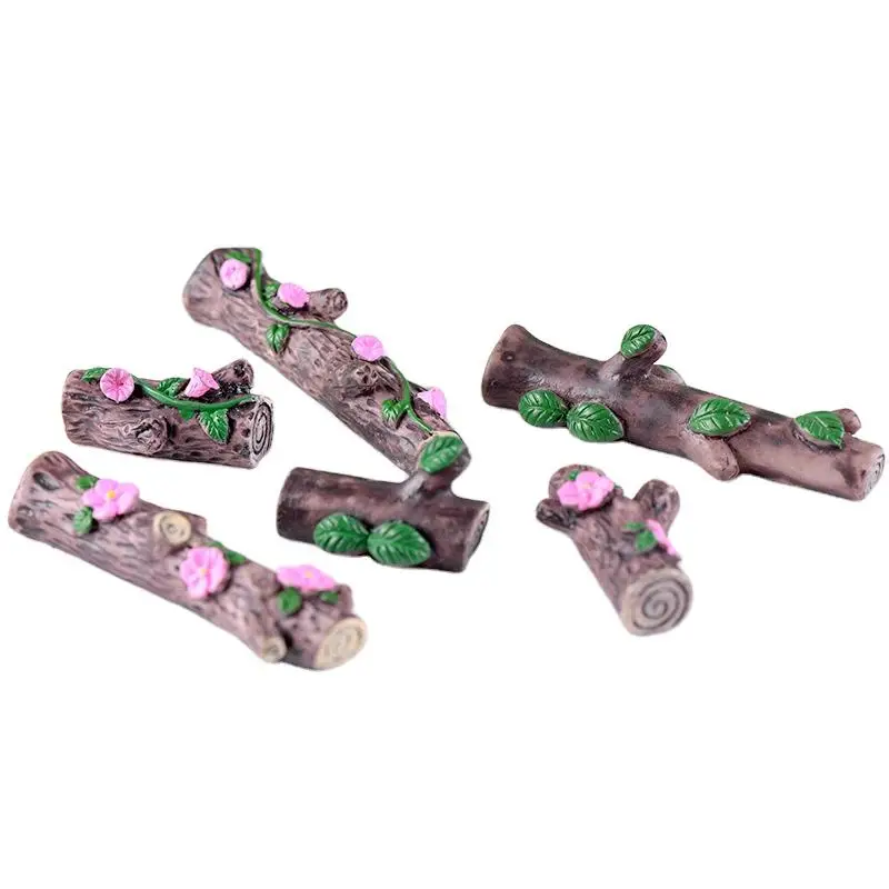 Resin Pile Stool DIY Small Accessories Moss Miniature Landscape Decorations Fairyland Garden Crafts Set Home Decoration Europe