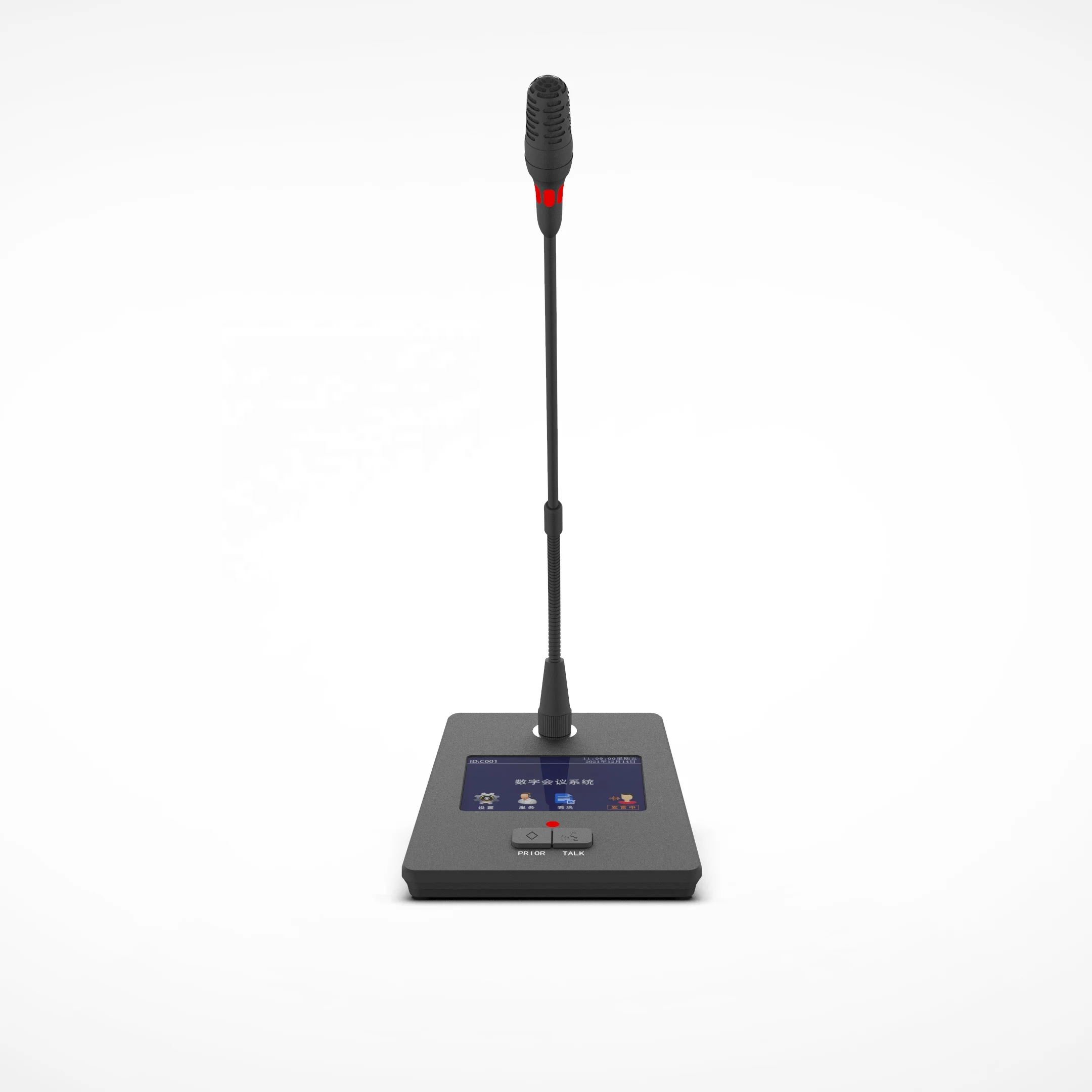 SINGDEN MIC-1002LC цветной сенсорный экран проводной микрофон конференции с цветным сенсорным экраном для микрофона встречи нового