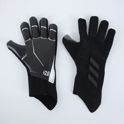 Professional Finger Protective Thick White Soccer Goalie Gloves Football Goalkeeper Gloves