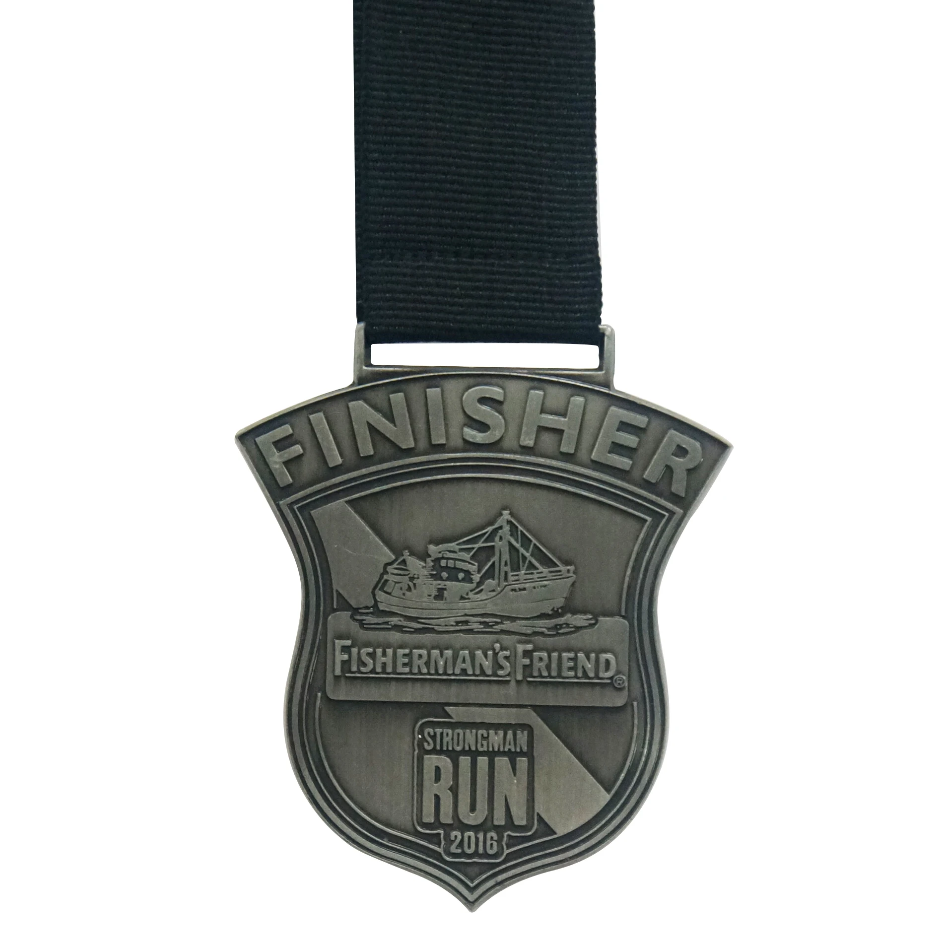 Custom blank metal running finisher medal