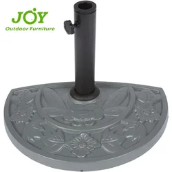9kg Outdoor Accessories, Balcony, Terrace, Patio, Wall Half Round Parasol Base