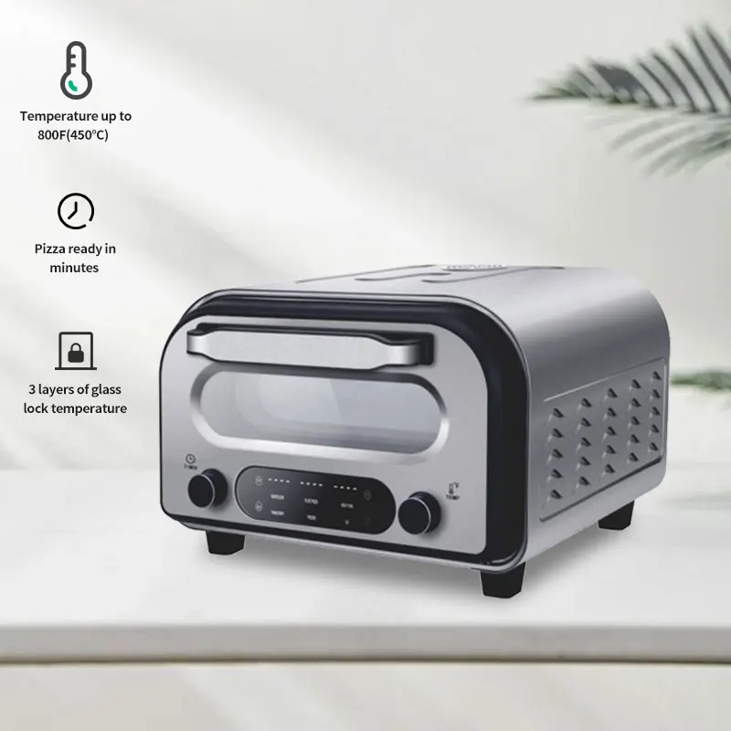 800F(450C) high temperature Electric Dutch best Electric Pizza Ovens 2024 portable Affordable Ovens Electric