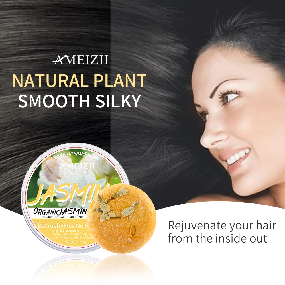 OEM Organic Hair Shampoo Bar Moisturizing Smoothing Soap Hair Scalp Deep Cleansing Care Shmpoo Savon Naturel Solid Shampoos